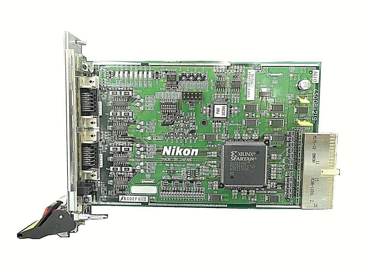 Used Nikon 4S008-219 PCB Card AGIO NSR FX-601F FPD Lithography System Working Surplus