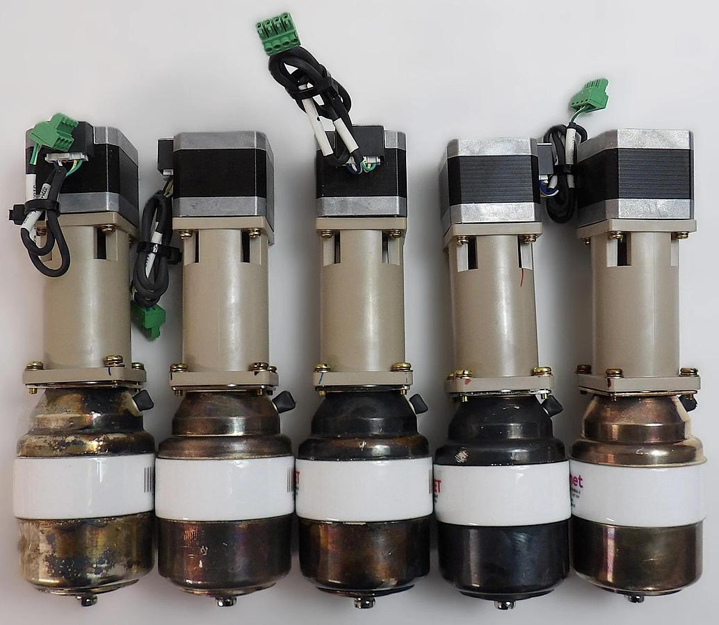 Used Comet CVUN-500BC RF Variable Vacuum Capacitor Lot of 5 Working