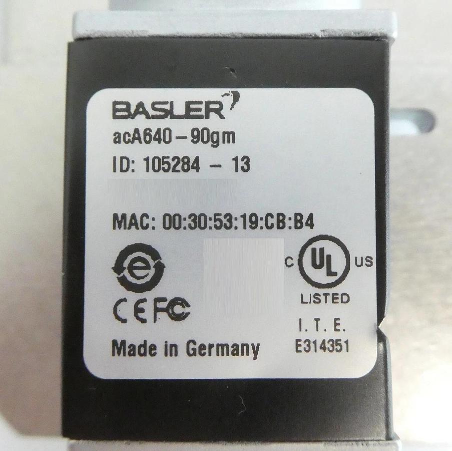 Used Navitar 1-61453 Precise Eye Industrial Camera acA640-90gm Lot of 6 Working
