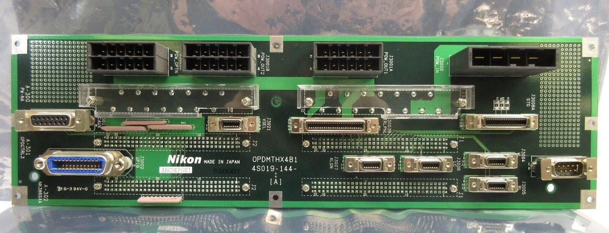 Used Nikon Precision 4S019-144 Backplane Interface PCB OPDMTHX4B1 NSR System Working