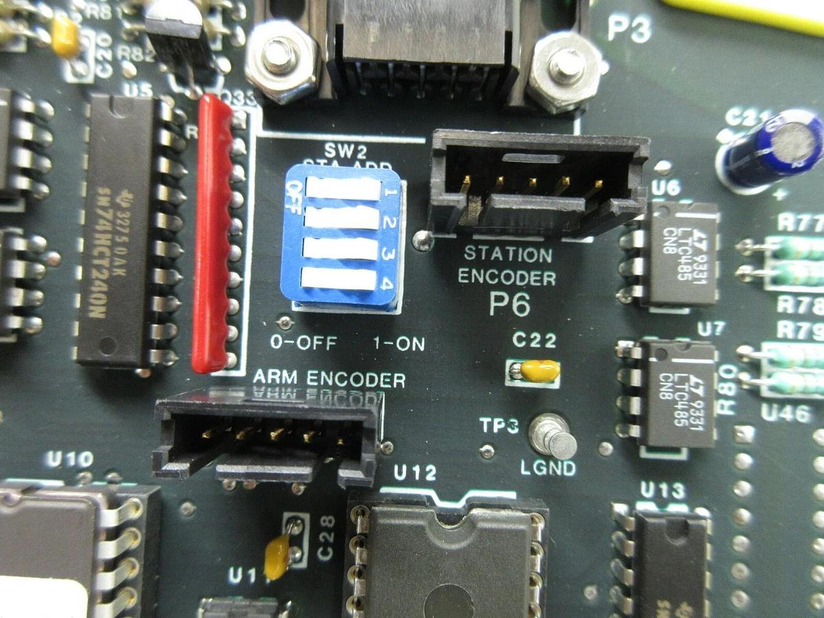 Used SVG Silicon Valley Group 80166F3-01 IDX Station Processor CPU PCB Card Used