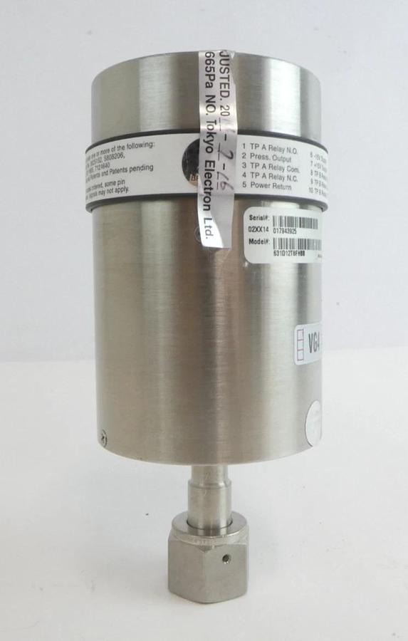 Used MKS Instruments 631D12T8FHBB Baratron Capacitance Manometer Type 631 Working