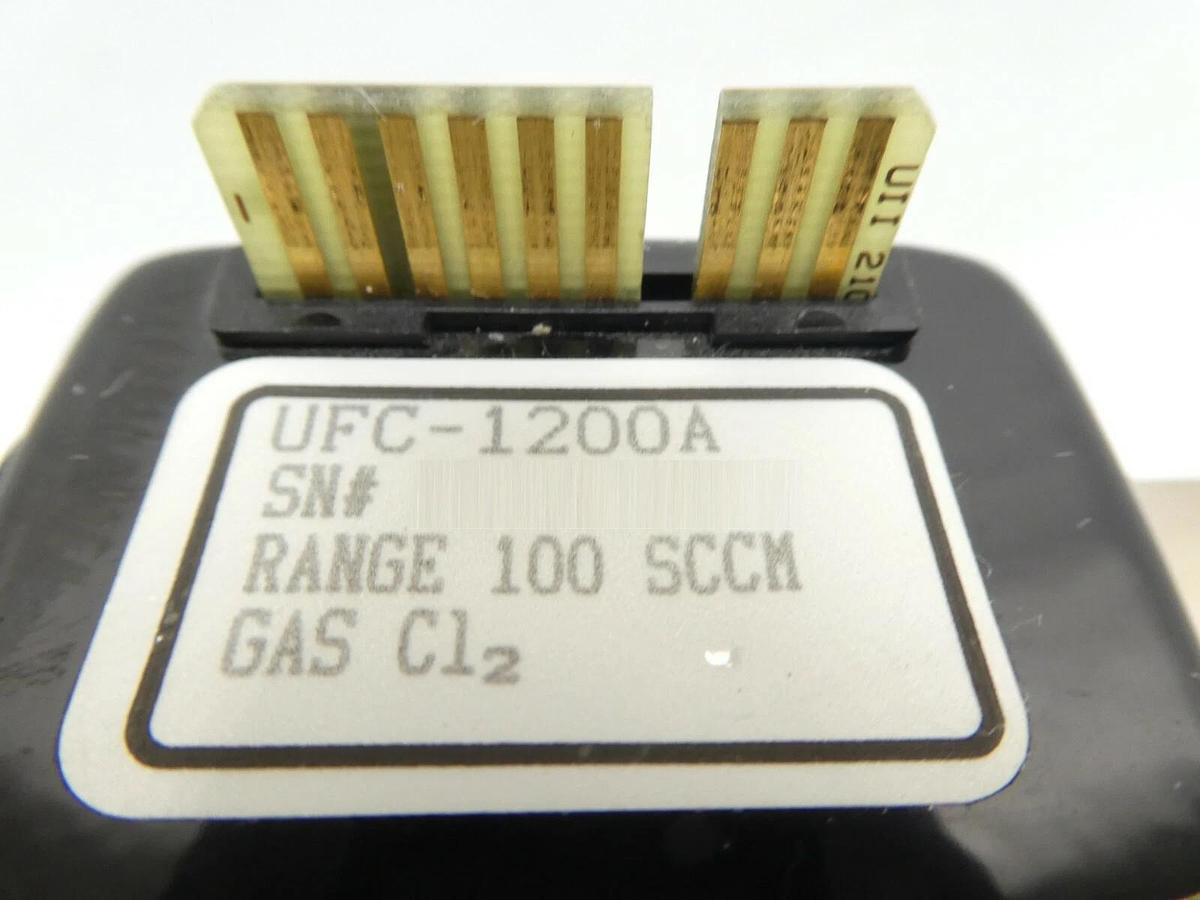 Used UNIT Instruments UFC-1200A Mass Flow Controller MFC 100 SCCM Cl2 Working Surplus