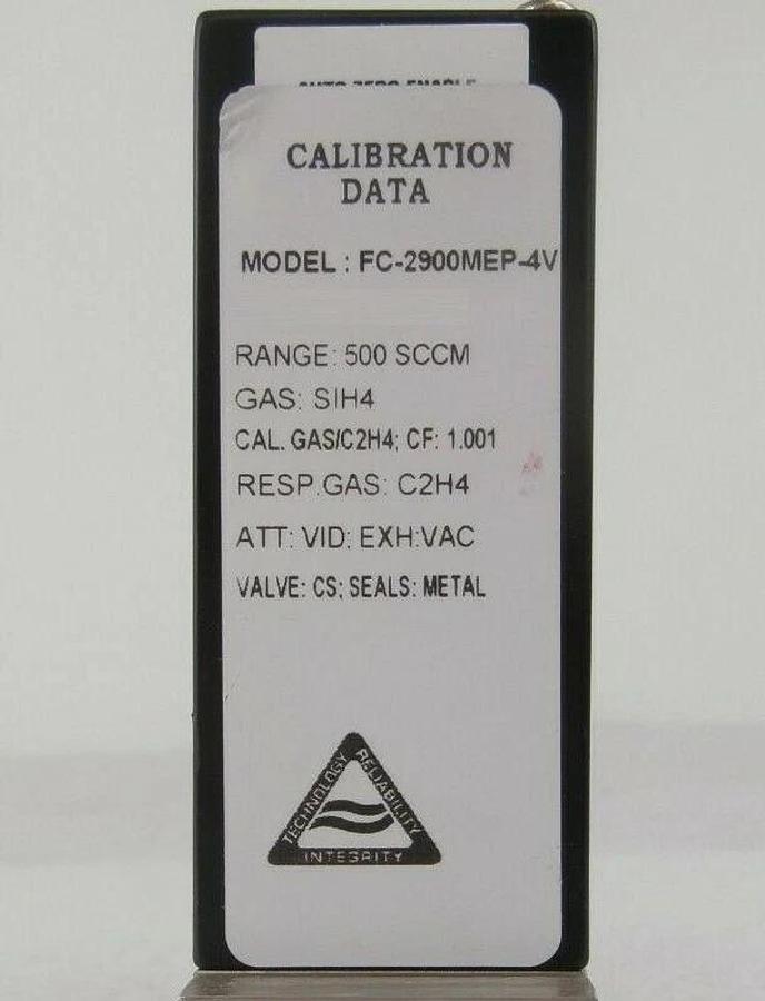 Used Tylan General FC-2900MEP-4V Mass Flow Controller MFC 500 SCCM SiH4 Working Spare