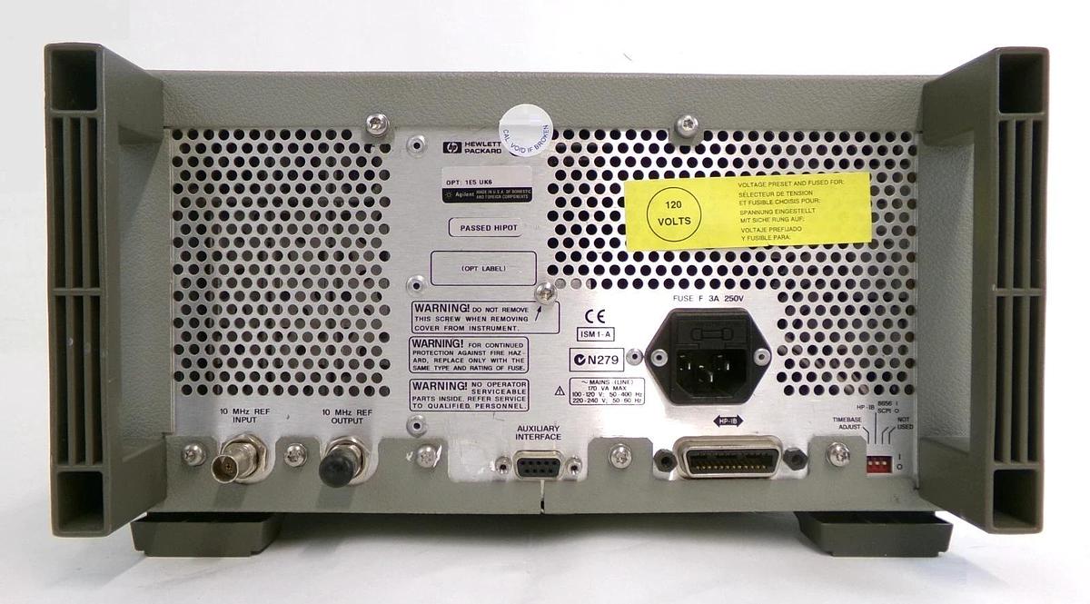 Used Agilent Technologies 8648C Synthesized Signal Generator Option 1E5 UK6 Untested