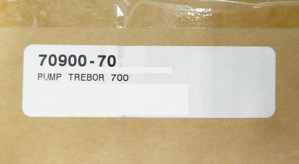 Used Trebor 70900-70 Ultra High Purity Chemical Pump Boss 700 Working Surplus