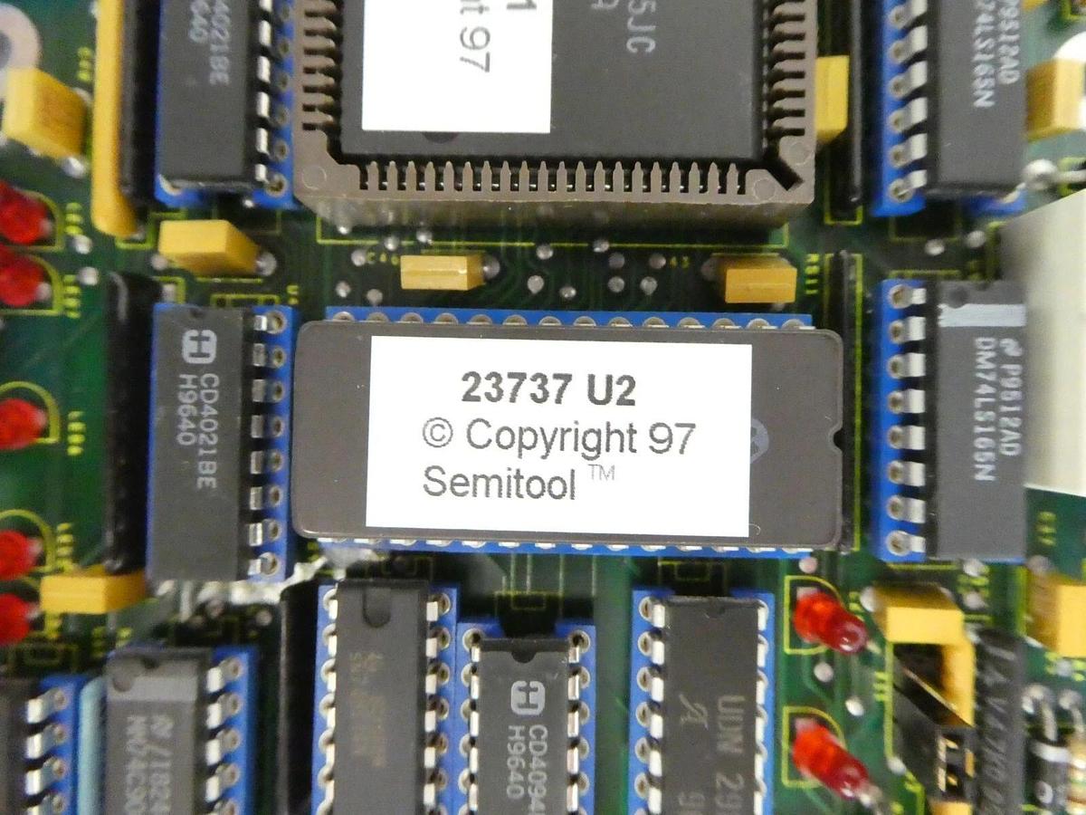 Used Semitool 23737 Immersion Interlock PCB Board Assembly Working Surplus