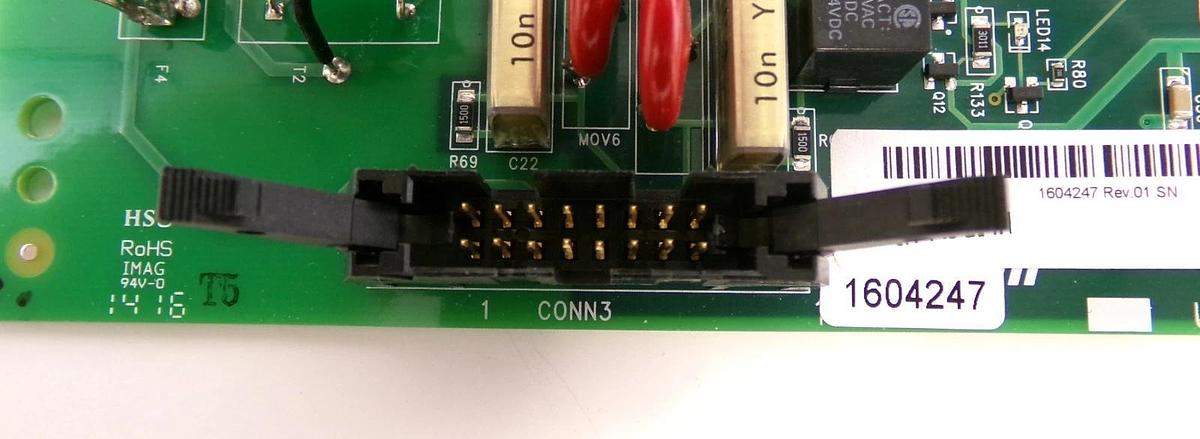 Used Nordson 1604247 UV Lamp Control CW2 PCB MPS2-610V CoolWave 2 CW2 Working Spare