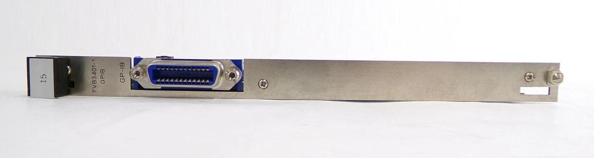 Used TEL Tokyo Electron 3281-000019-15 Processor VME PCB Card TVB3401-1/GPIB Working