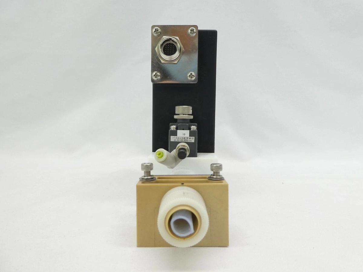 Used TEL Tokyo Electron 5087-400487-15 Valve Assembly DEV.SOLUTION2 Lithius Complete
