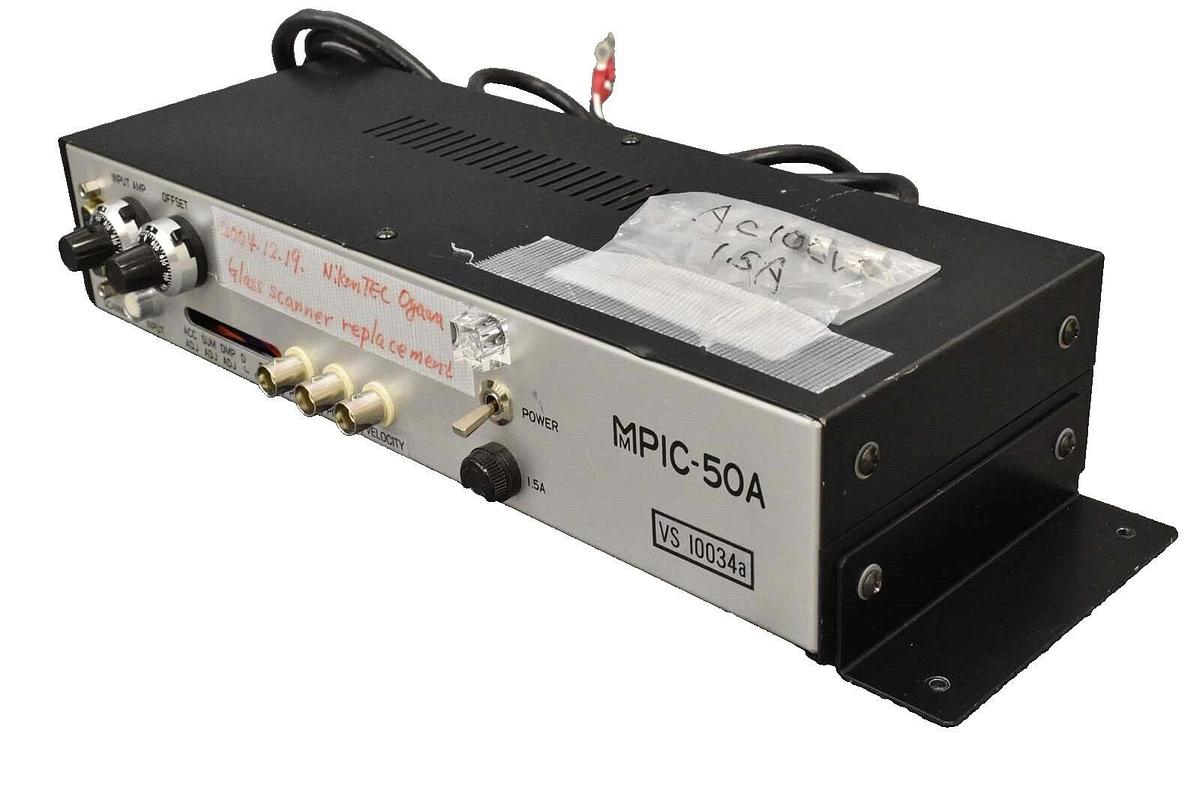 Used Nikon MmPIC-50A-686-17 Glass Scanner Spare Surplus