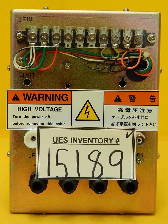Used JEOL High Voltage Power Supply Junction Box JEM-2010F TEM Used Working