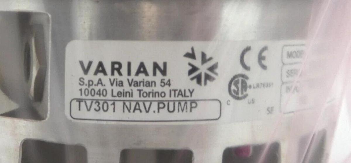Used TV-301 Navigator Varian 9698918S001 Turbomolecular Pump Turbo Tested Working