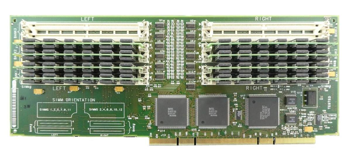 Used Phoenix Technologies 625607-001 SIMM Bank PCB KMM5364100A-7 Working Surplus
