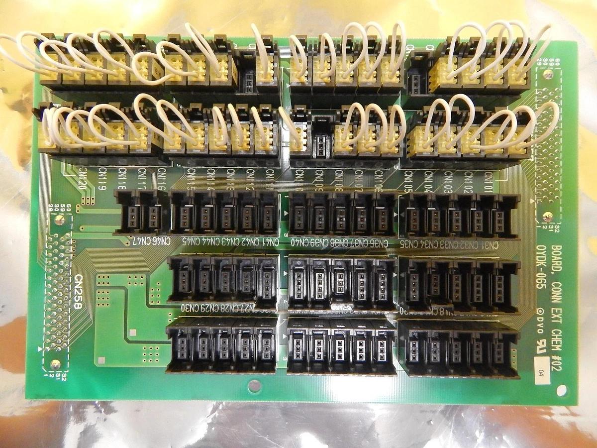 Used TEL Tokyo Electron OYDK-065 Interface PCB CONN EXT CHEM #02 Lithius Working