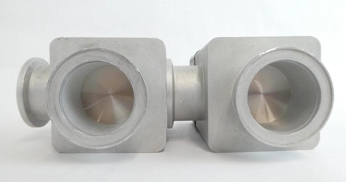 Used Varian L6281-703 L6281-701 Pneumatic Angle Valve Reseller Lot of 4 Working