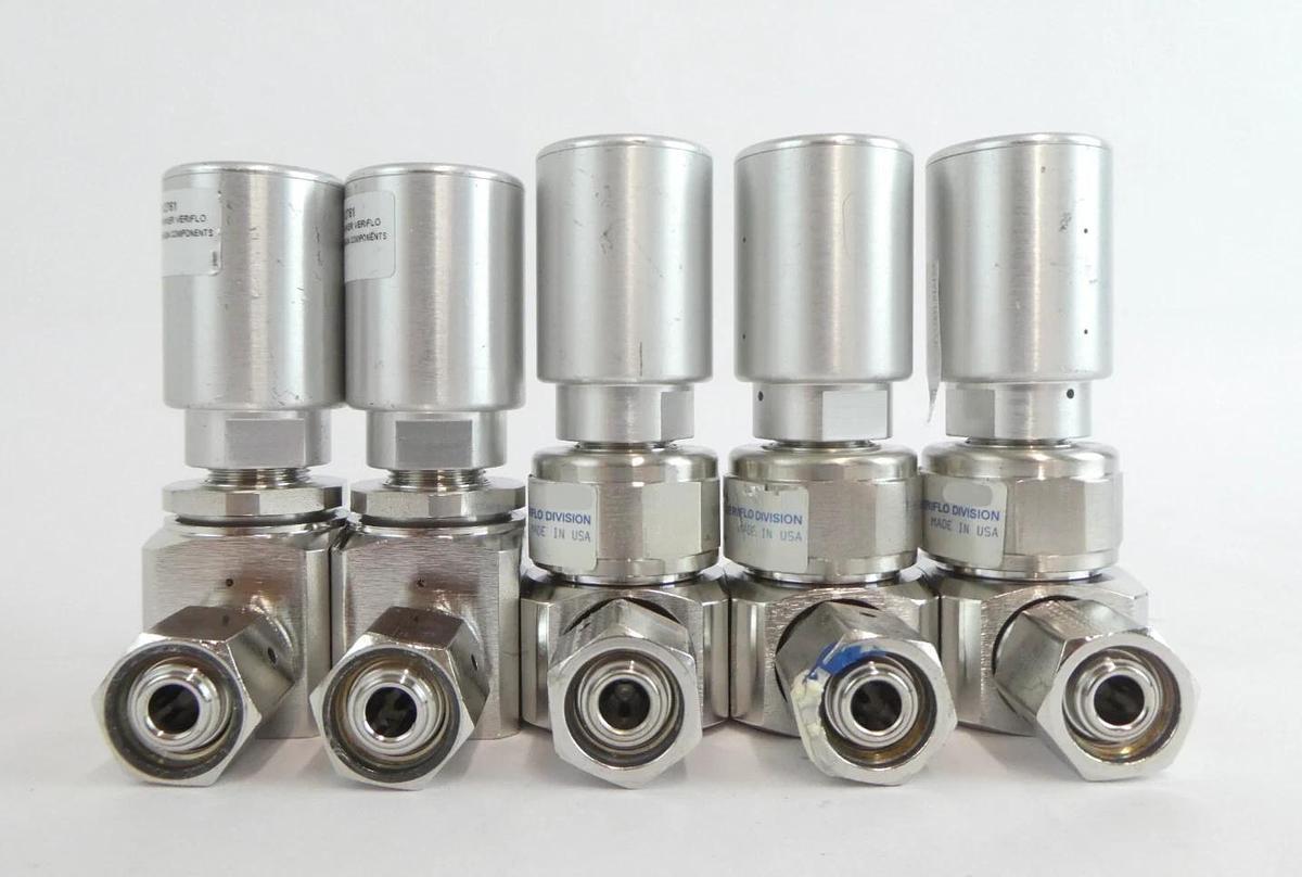 Used Veriflo 944AOPLPNCSFSFF 945AOPLPNCSFSFF Diaphragm Valve Lot of 13 Working