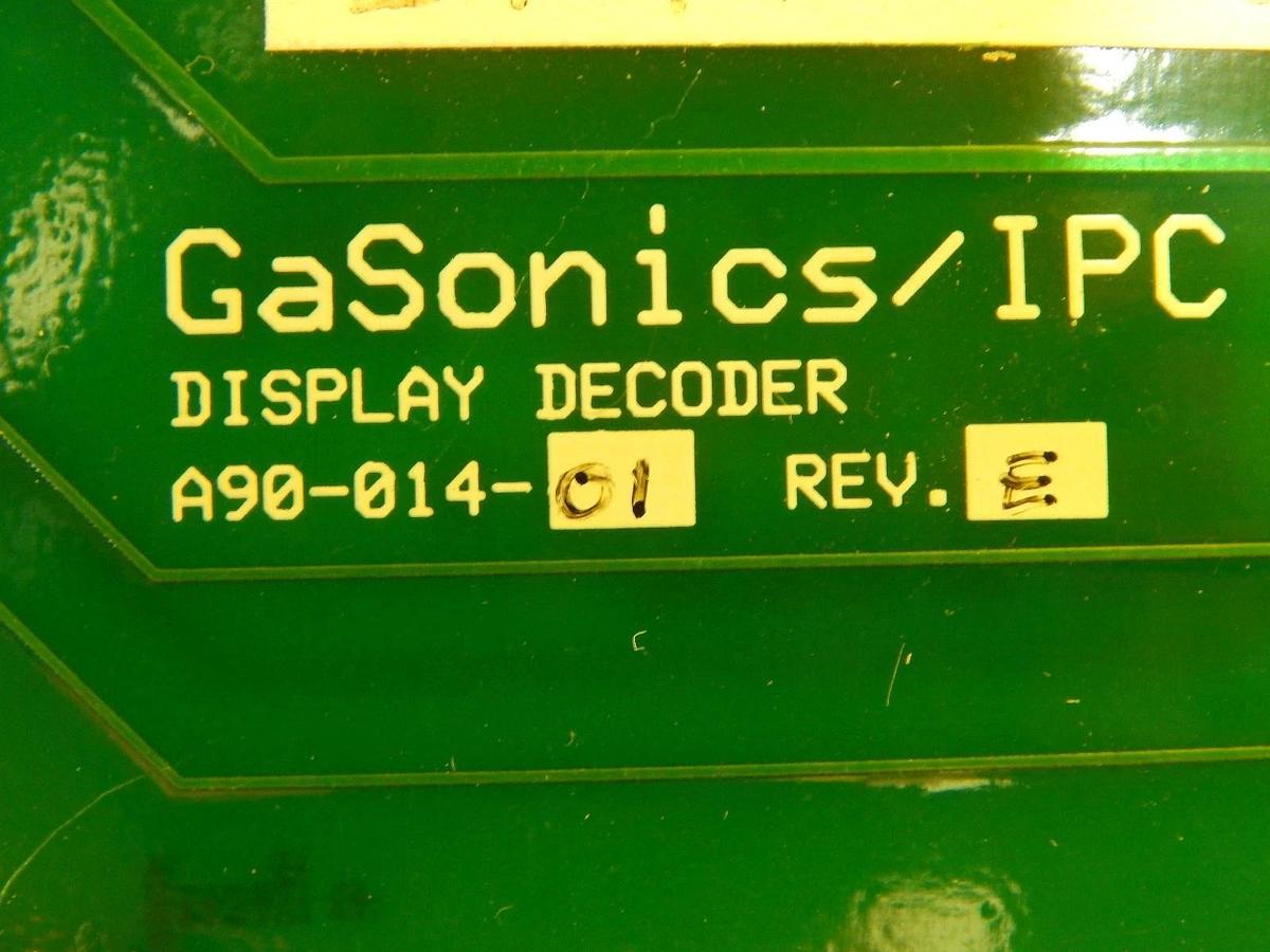 Used GaSonics IPC A90-014-01 Display Decoder PCB A89-014-01 A-2000LL Used Working