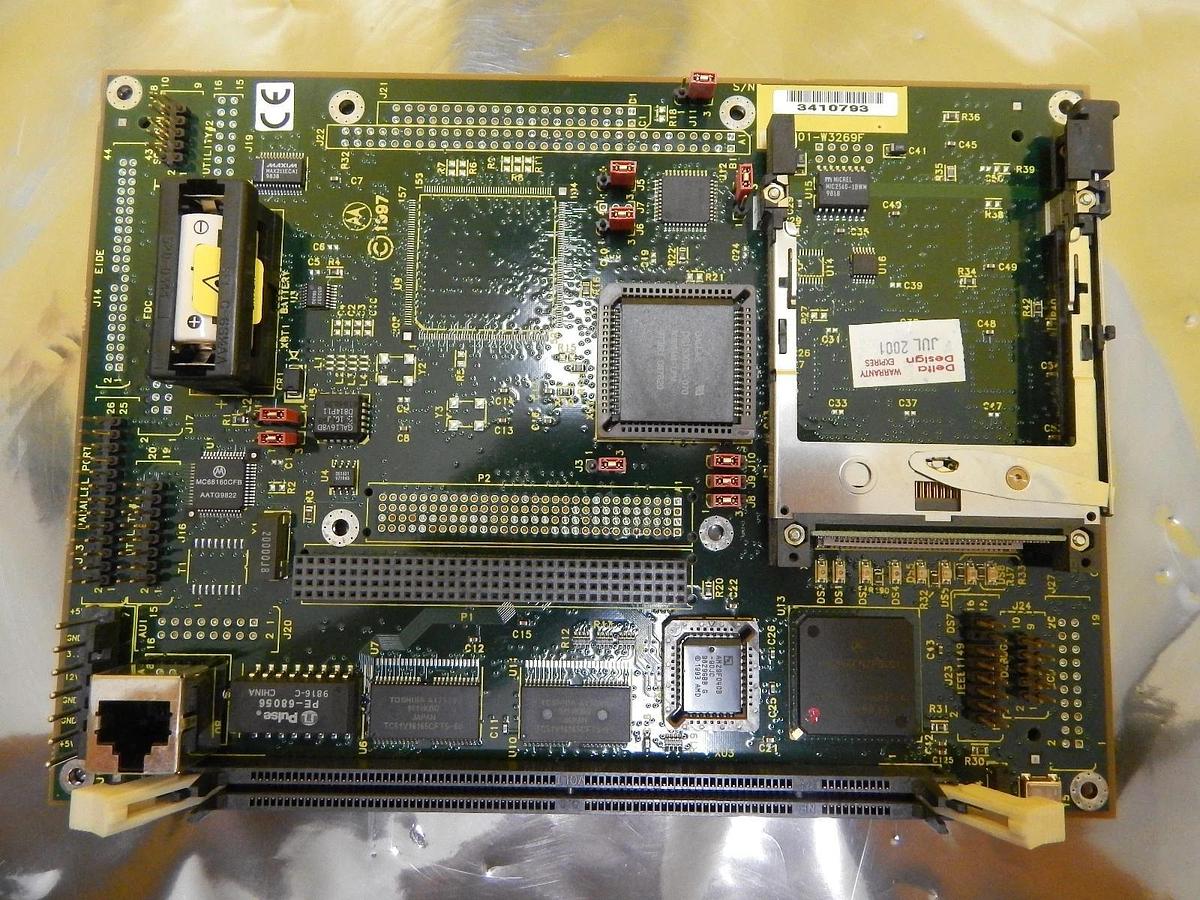 Used Motorola 01-W3269F SBC Single Board Computer PCB Rev. 01F 84-W8269F01C Used
