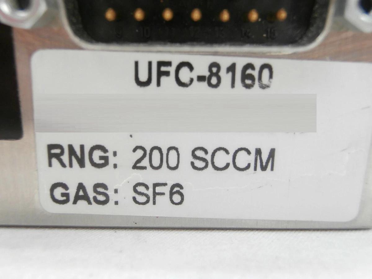 Used UNIT Instruments UFC-8160 Mass Flow Controller MFC 200 SCCM SF6 Working Spare