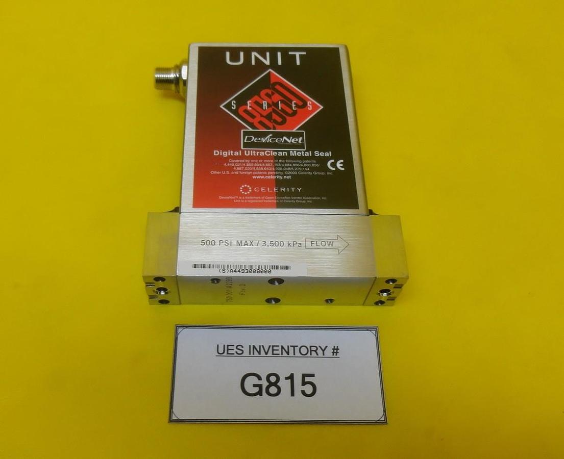 Used Unit Instruments UFC-8565 Mass Flow Controller MFC 10L N2 8560 Used Working