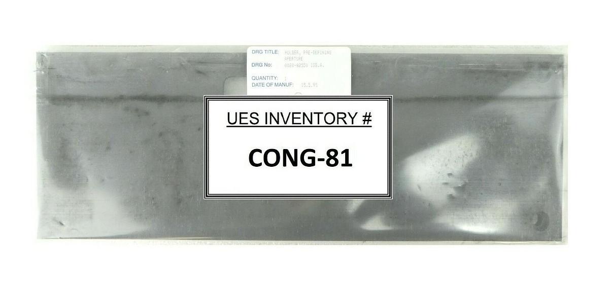 AMAT Applied Materials 0020-82550 Pre-Defining Aperture Holder XR80 New Surplus