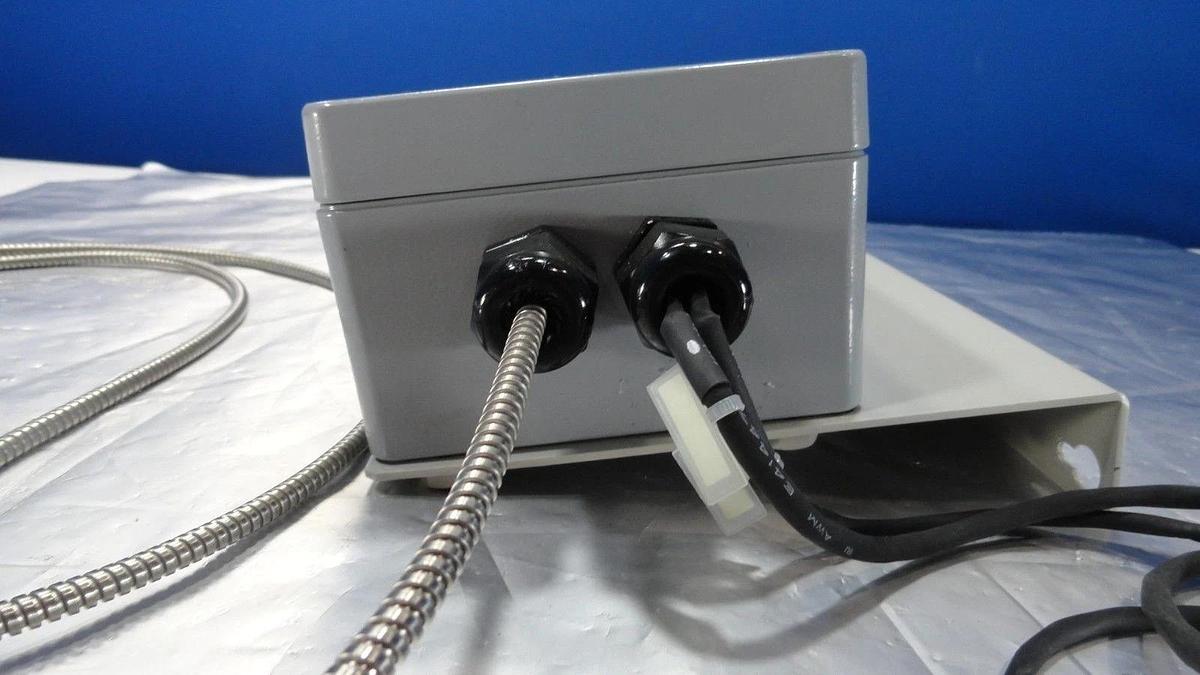 Used Schumacher 1471-0110A Spill Detector SDM & Fiber Optic Cable Kokusai DJ-1203V