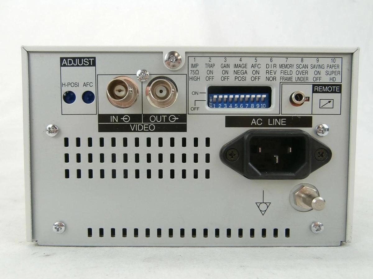 Used Mitsubishi Video Copy Processor Video Printer P90W P91W Lot of 2 Damaged As-Is