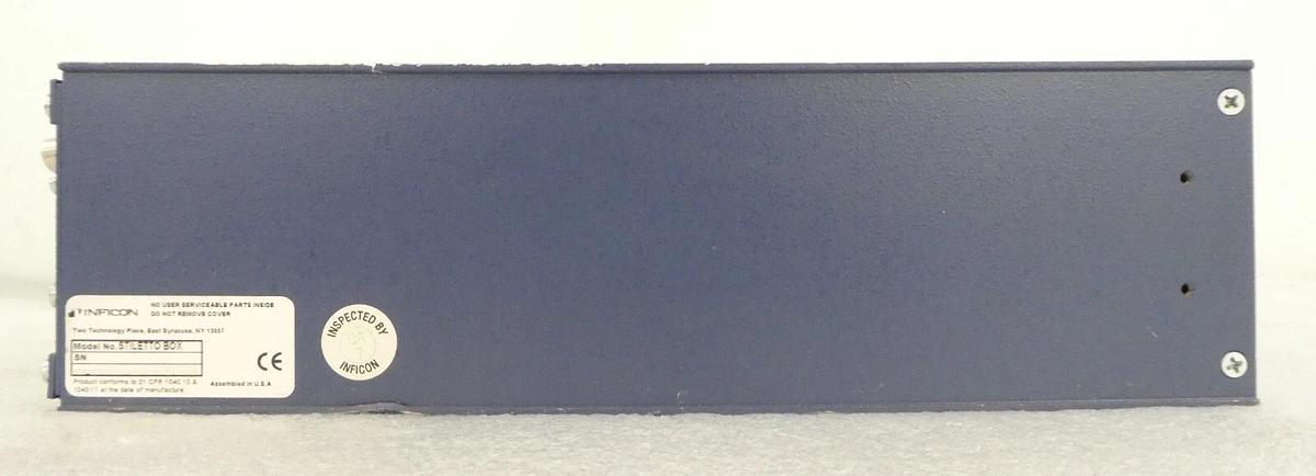 Used Inficon Stiletto Box Scanning-Laser Particle Detector Untested Spare Surplus