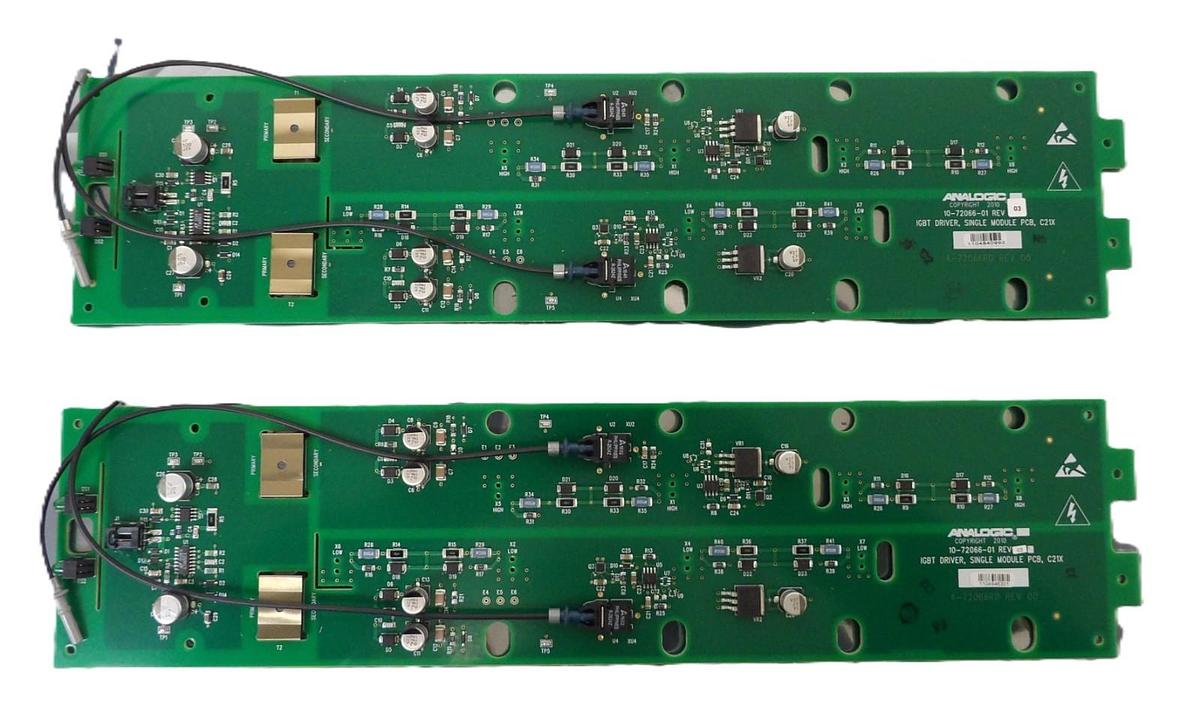 Used Analogic 10-72066-01 IGBT Driver Single Module C21X PCB Lot of 2 Working