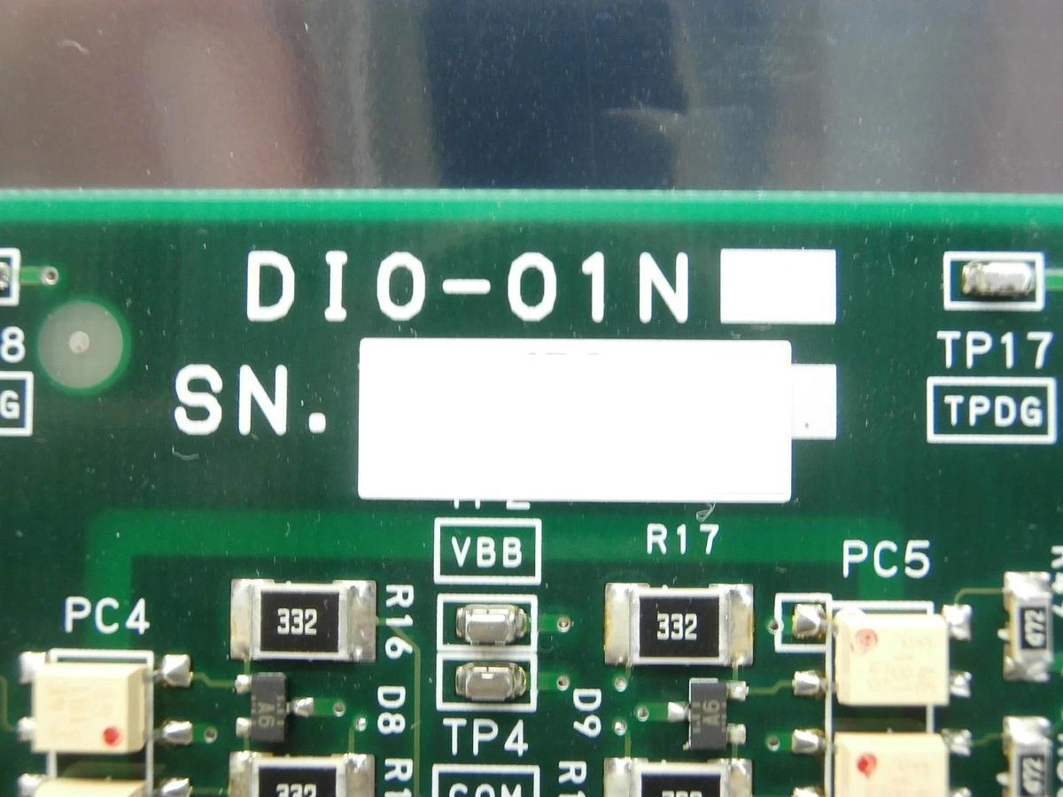 Used Hitachi DIO-01N Digital I/O Board PCB Card M-712E Shallow Trench Etcher Working
