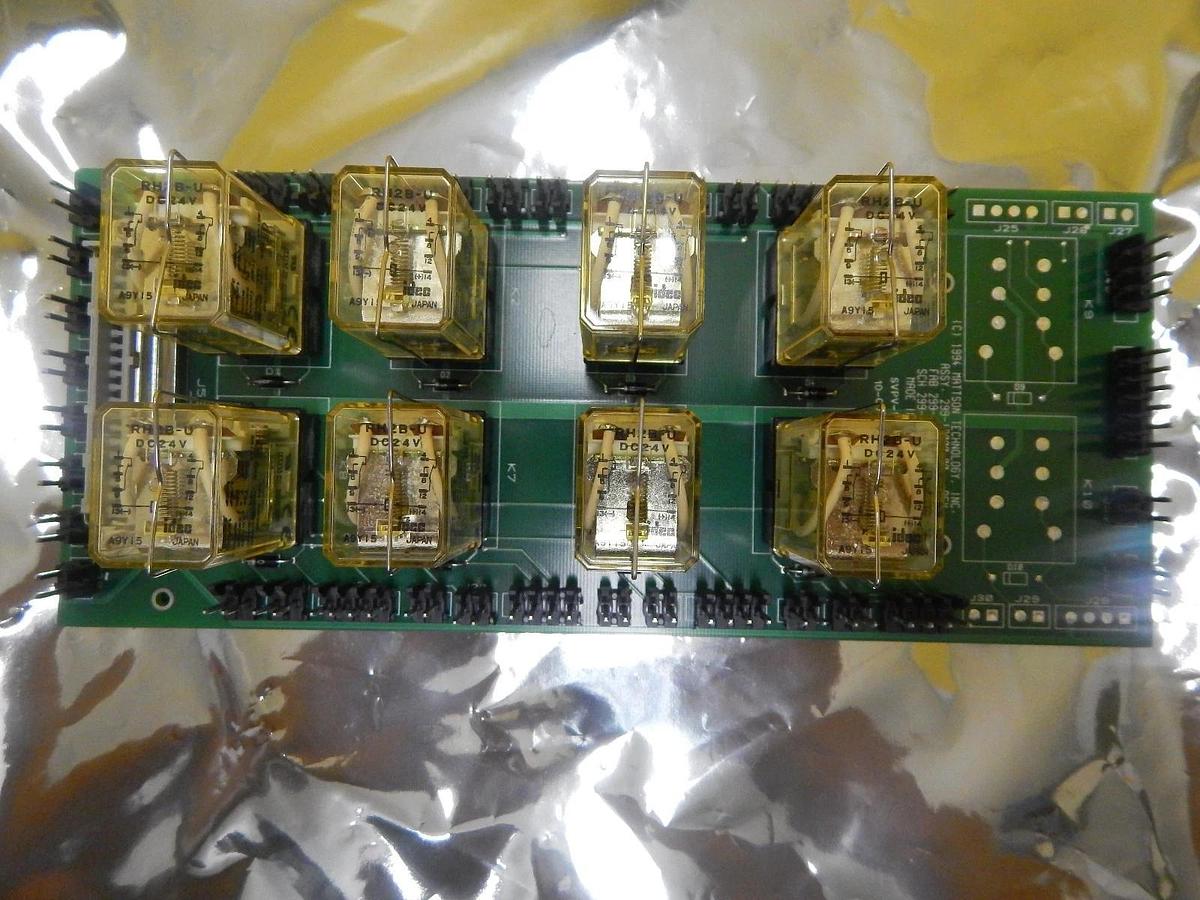 Used Mattson Technology 299-13000-00 Relay PCB Board 299-13001-00 Used Working