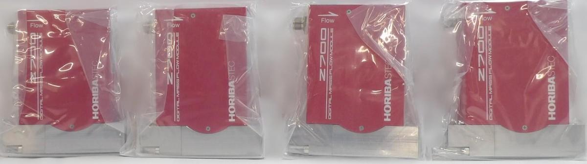 Refurbished Horiba STEC SEC-Z714MGX Mass Flow Controller MFC Z700 Argon Lot of 4 Refurbished