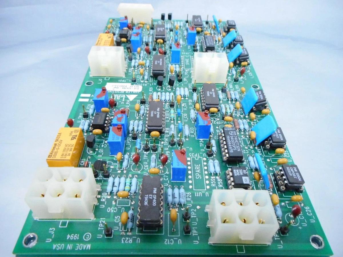 Used Lam Research 810-025369-002 Chiller Resistivity Board PCB Rev. E5 Untested AS-IS