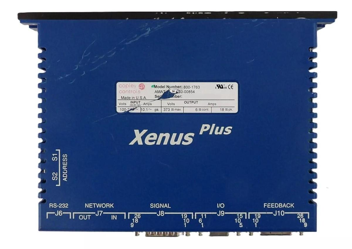 Used Copley Controls 800-1763 Servo Drive Module Xenus Plus AMAT 1080-00854 Working