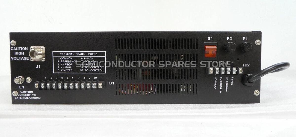 Used Glassman High Voltage PS/EX40P12H Power Supply Varian VSEA 109559003 Working