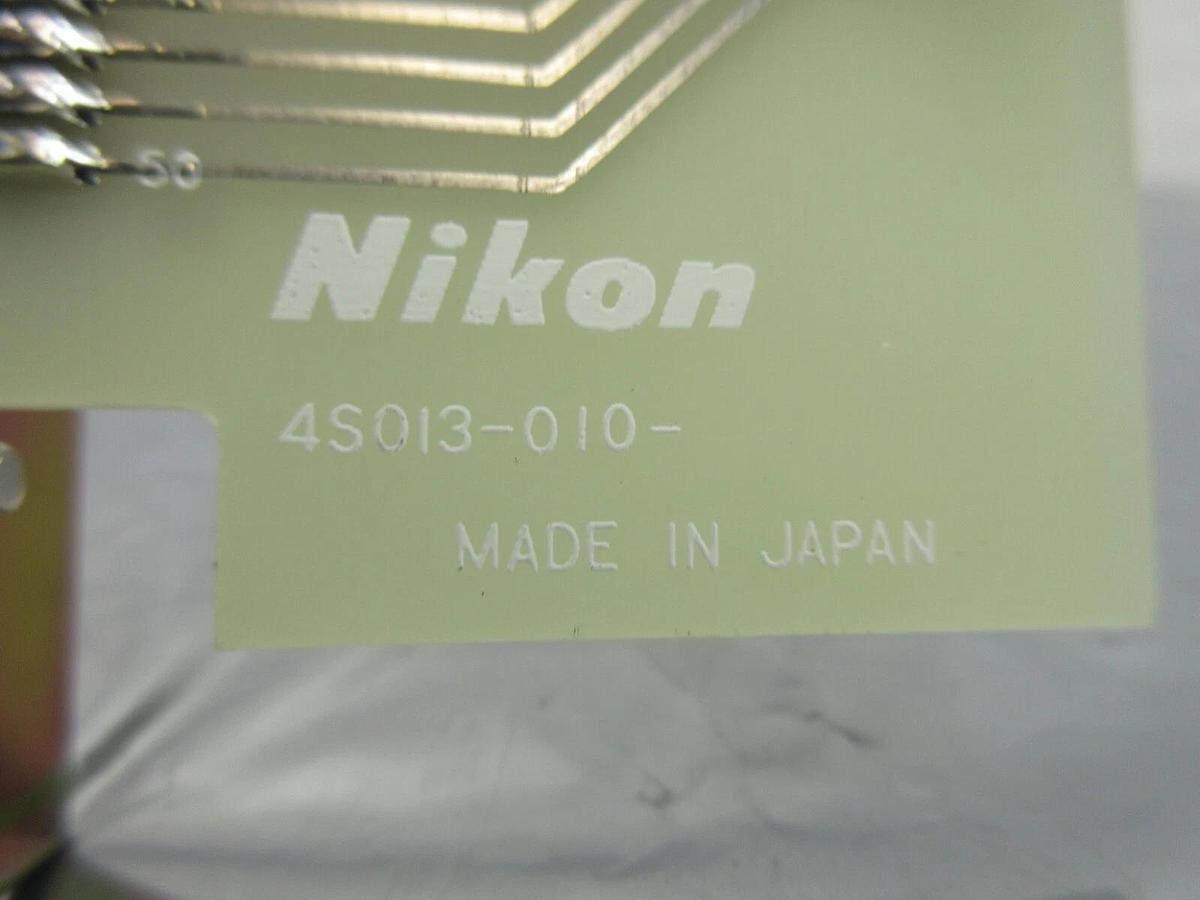 Used Nikon 4S013-010 Interface Board PCB NSR-1755G7A Step-and-Repeat G-Line Used