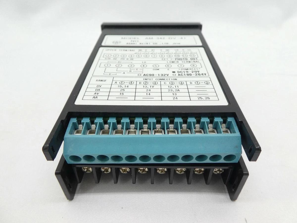 Used Asahi Keiki AM-342-DV-41 Setpoint Comparator AM-342 Lot of 2 Working Surplus