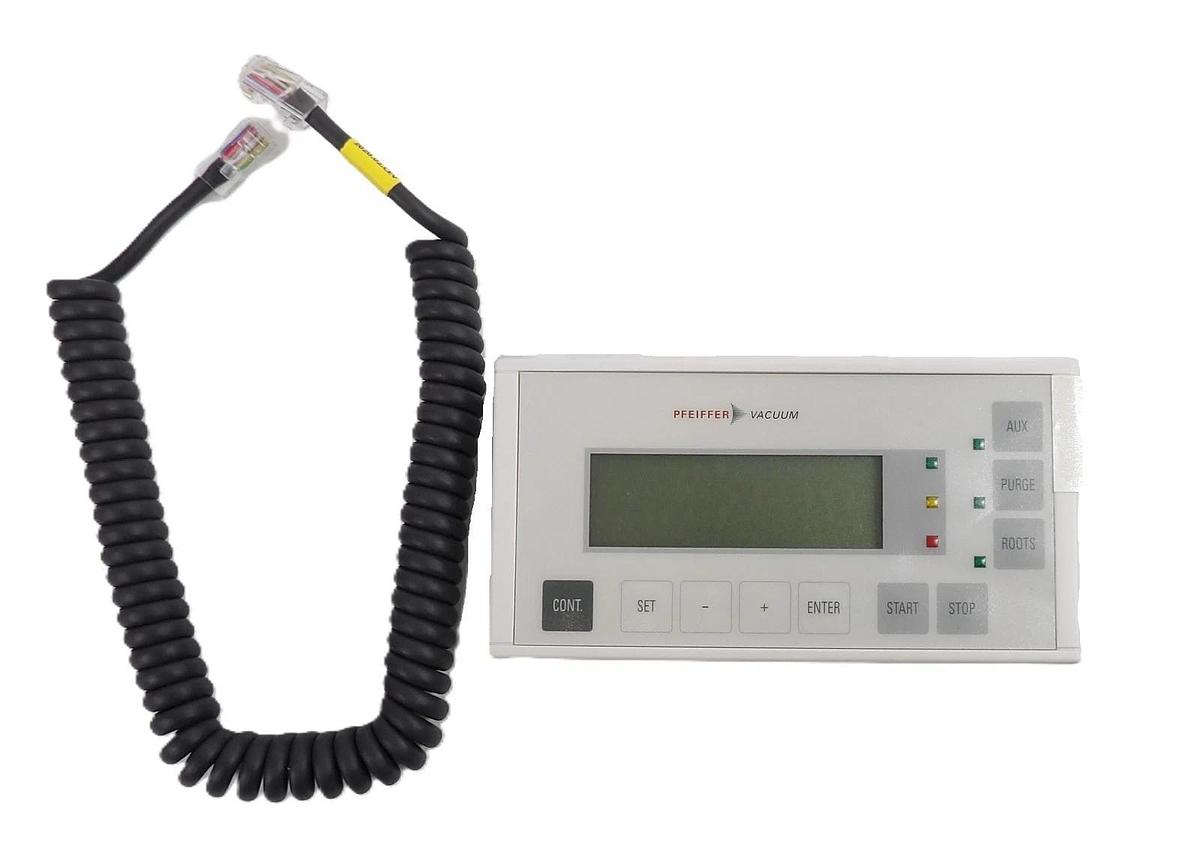 Used Pfeiffer Vacuum 125540 Hand Held Remote Pump Controller HHR EDR PV F-74009 New