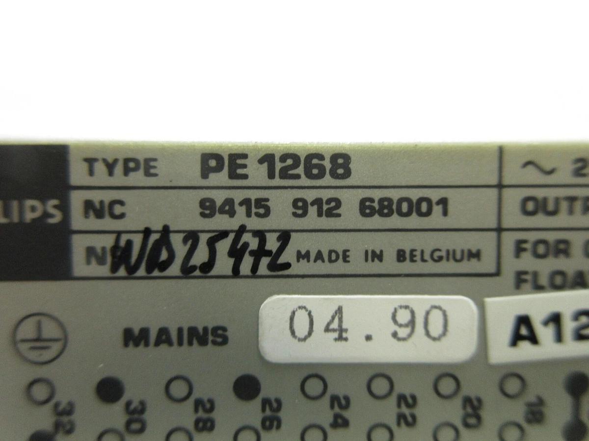 Used Philips 9415 912 68001 Power Supply PCB Card PE 1268 ASML PAS 5000/2500 Used