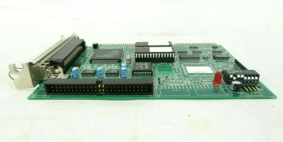 Used Adaptec AHA-1540CF ISA SCSI Interface Board PCB Plasma-Therm Clusterlock 7000