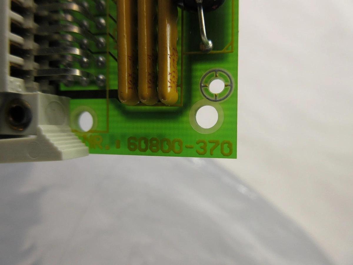 Used Schroff 60800-381 VME 11-Slot Backplane Board PCB with 60800-370 Ultratech 4700
