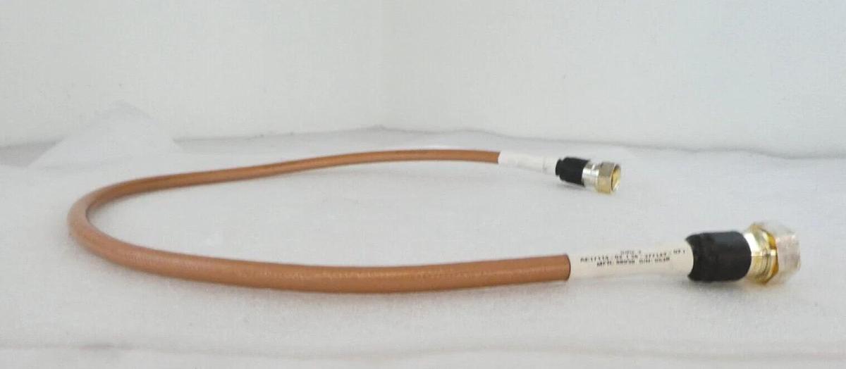 Used Novellus Systems SIRF RF Cable Set of 4 38-377143-01 AE17114-01 Working Surplus