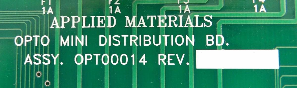 Used AMAT Applied Materials DIO20003 Opto Mini Distribution PCB Lot of 2 Working