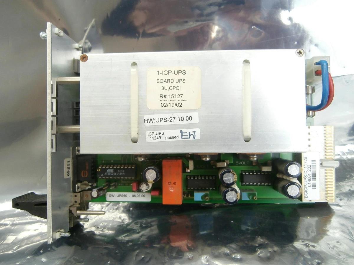 Used Inova Computers 11249 UPS Board PCB Card 1-ICP-UPS UPS-27.10.00 Used Working