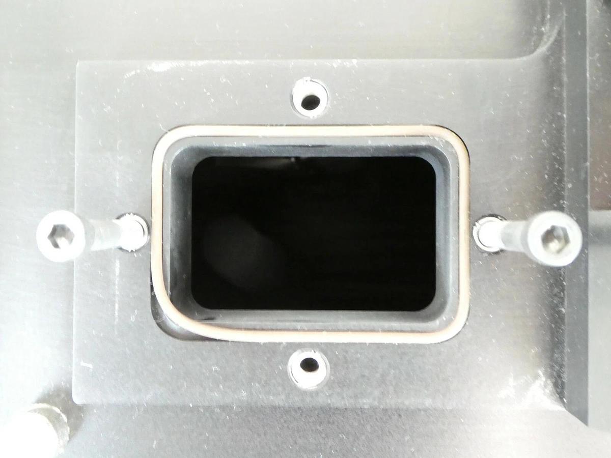 Used Varian Semiconductor Equipment E11049670 Focus Faraday Cup Ion Implant Working