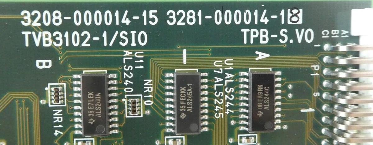 Used TEL Tokyo Electron 3281-000014-18 PCB Card TVB3102-1/SIO 3208-000014-15 Working