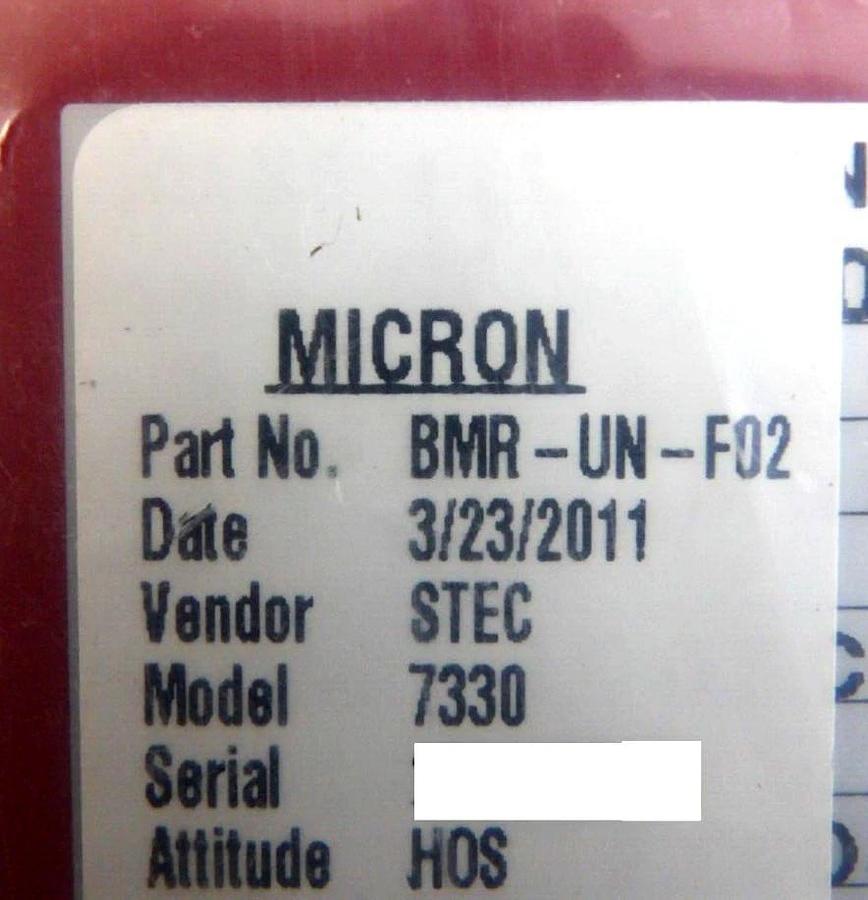 Refurbished Horiba STEC SEC-7330M Mass Flow Controller MFC Micron BMR-UN-F02 Refurbished