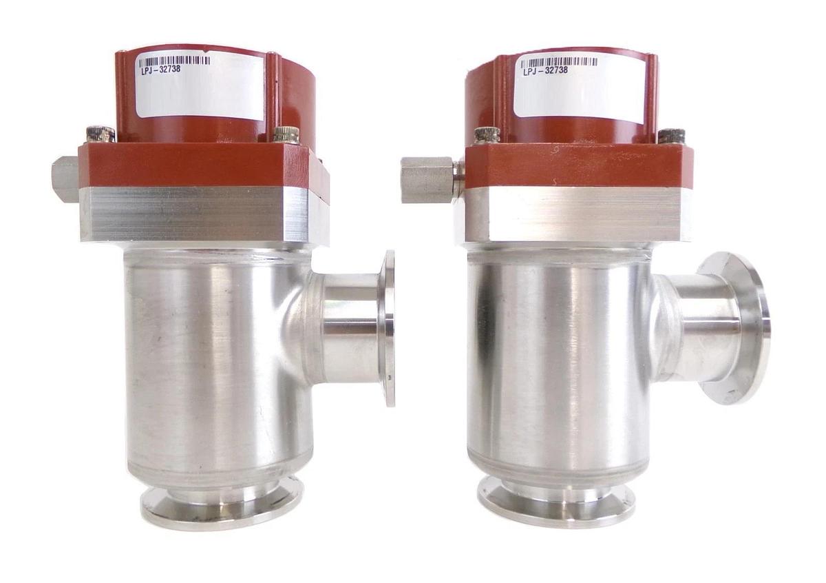 Used MKS Instruments LPJ-32738 Vacuum Isolation Valve Reseller Lot of 2 Working