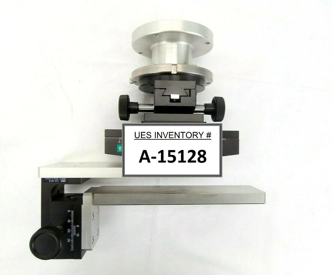 Used Chuo Precision Industrial X-Axis Manual Stage Assembly LS-112W LS-912W LV-612